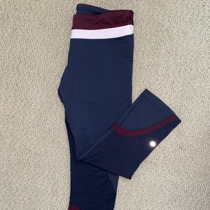 LULULEMON SIZE 8 CROPPED LEGGINGS